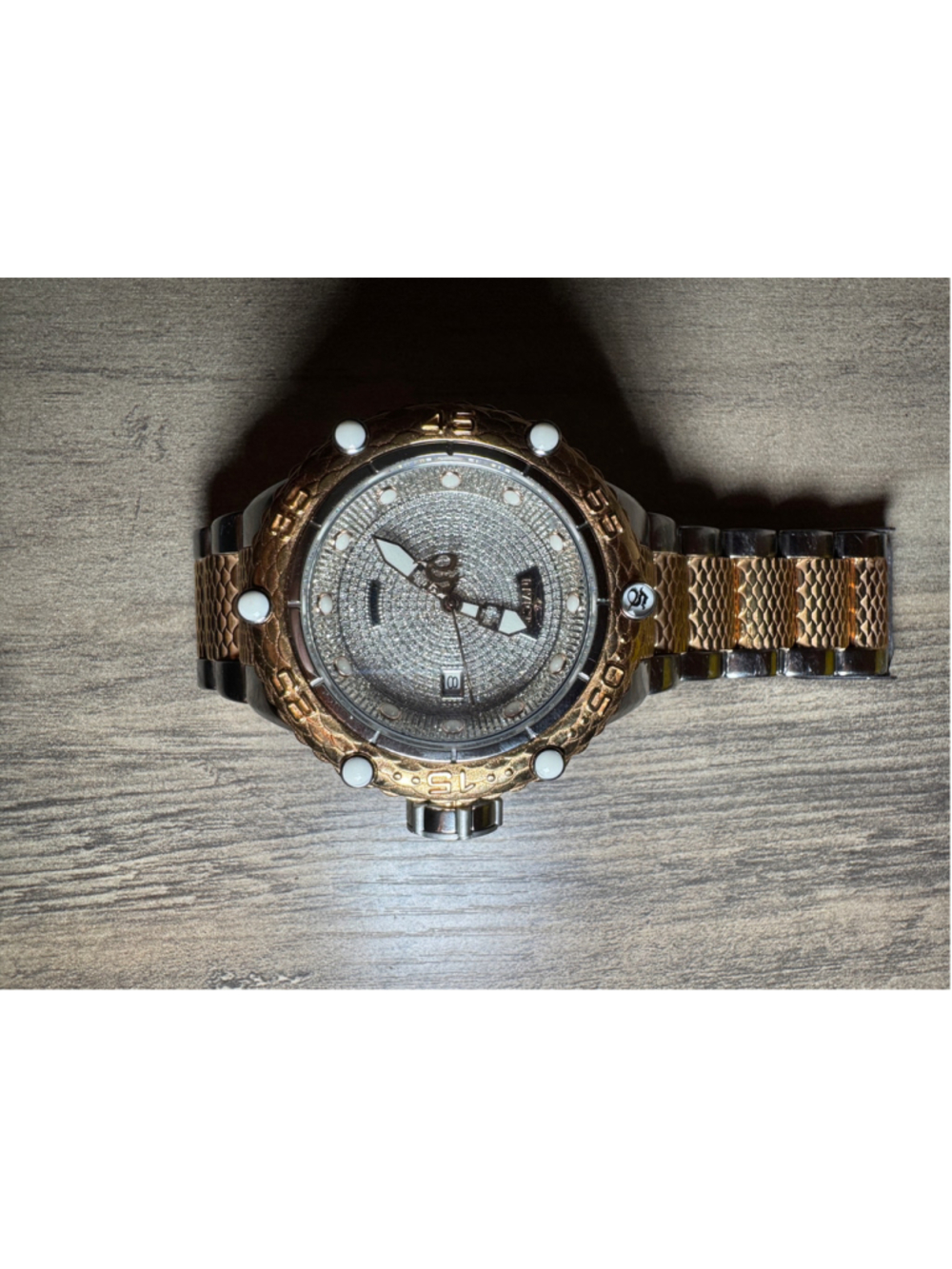 Invicta Automatic Watch One Size Rose Gold and Silver